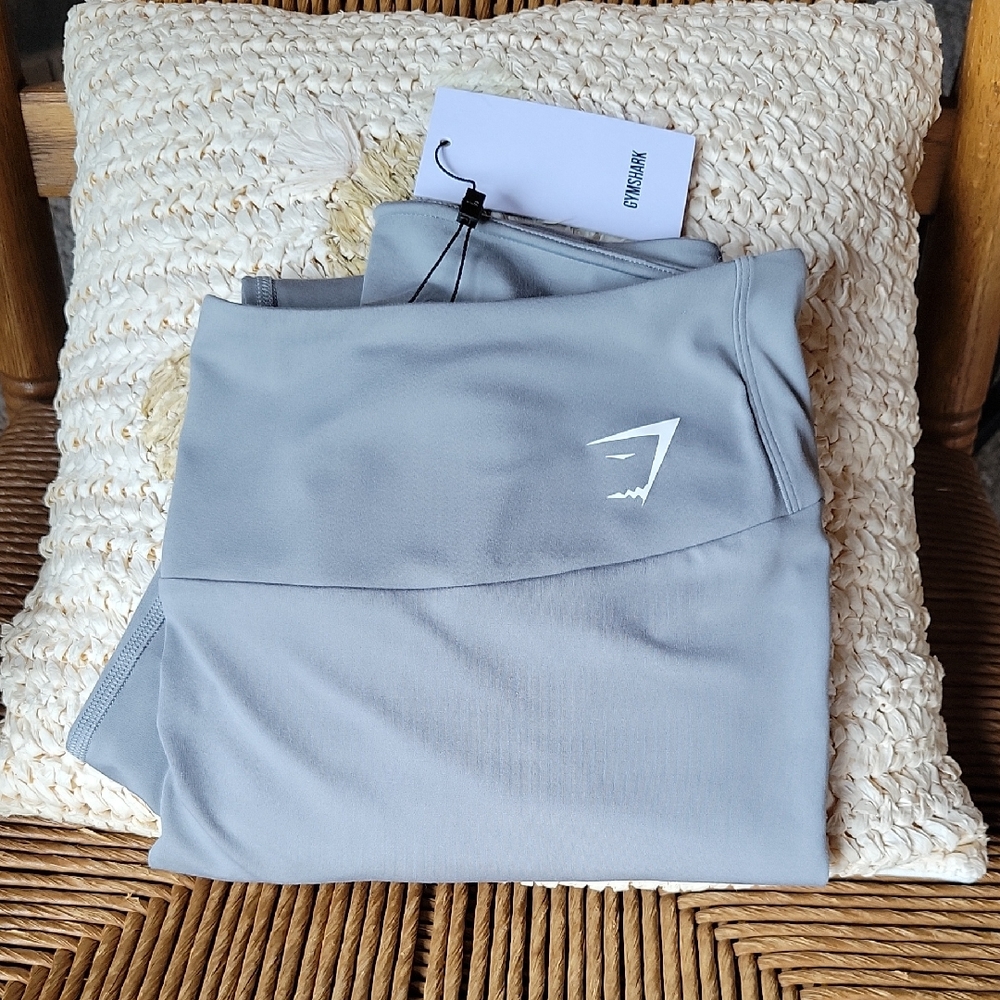 Gymshark 7/8 leggings, smokey grey, XL